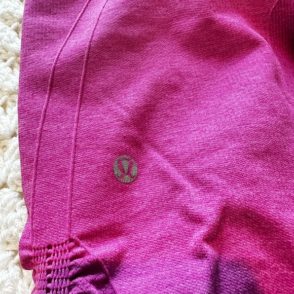 Lululemon The Flow Cinched
Crop Leggings Pink Size 6 - Picture 3 of 5